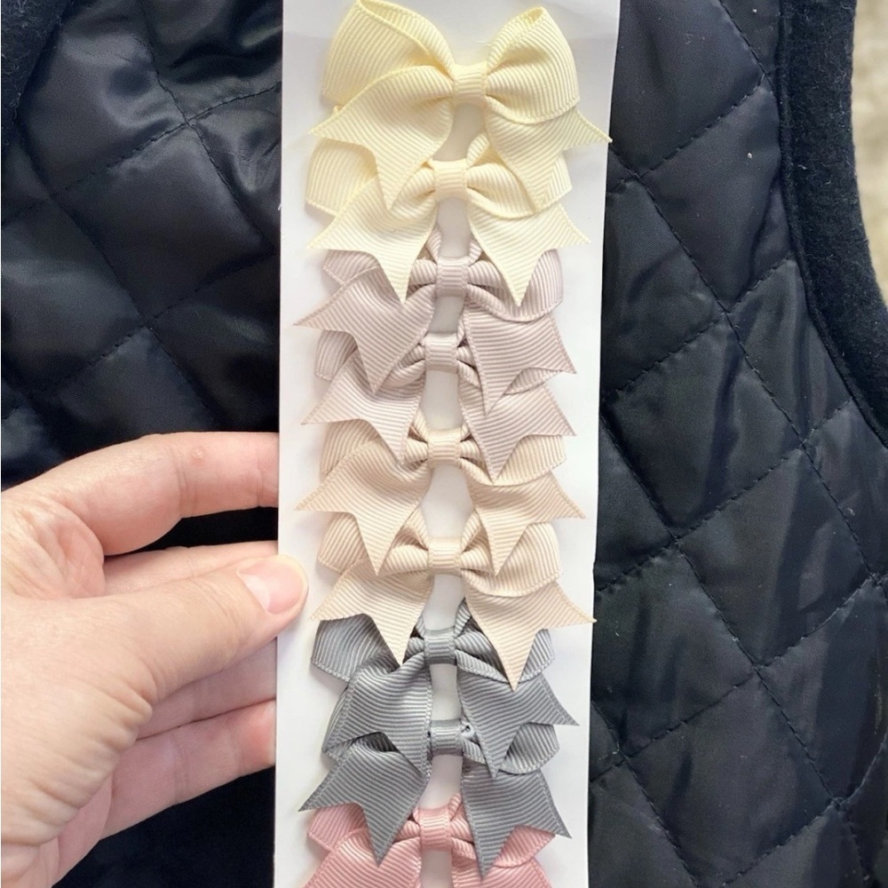 Charming Multicolor Bow Set for Kids